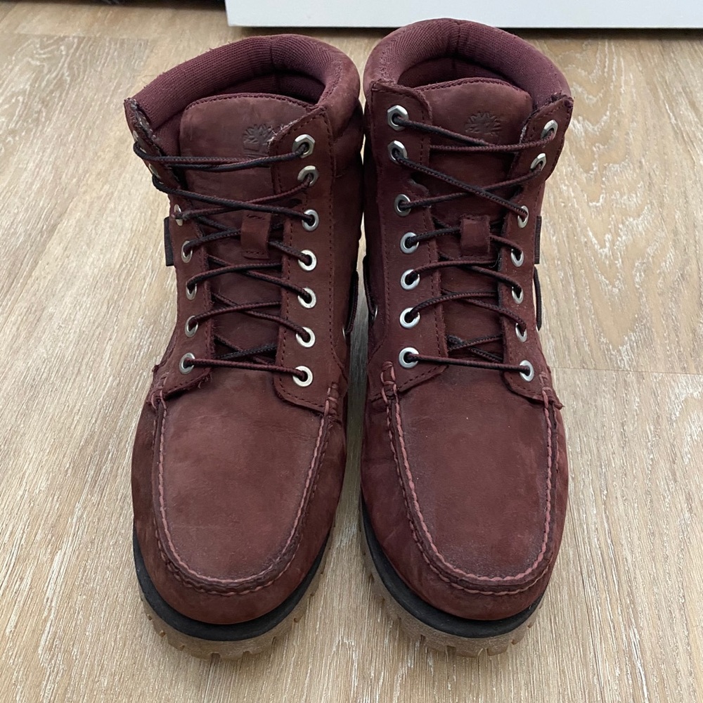 Men’s Burgundy Timberland Oakwell Boots